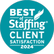 VIP Staffing: Best of Staffing 2024 - Client Satisfaction