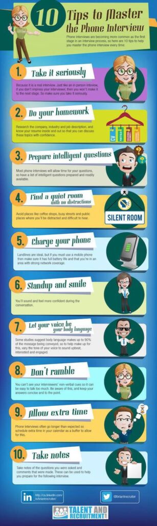 Candidate preparing for a phone interview using VIP Staffing tips to improve hiring success and professional career opportunities.