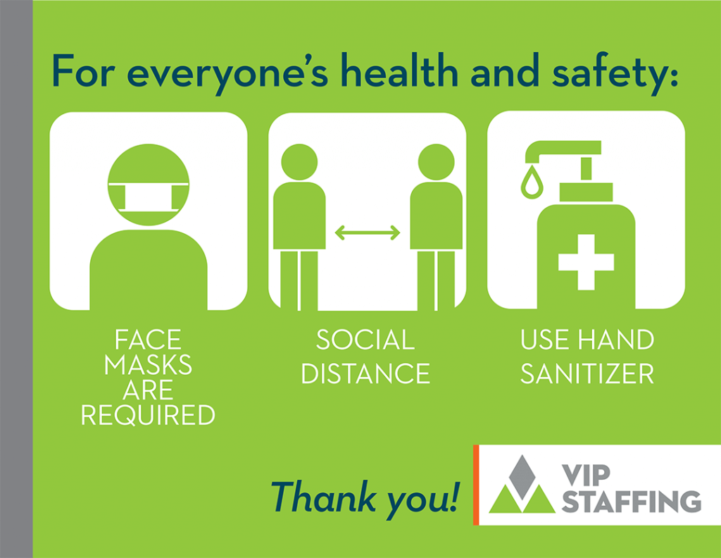 For everyone' health and safety: Face Masks are required, social distance, use hand sanitizer. Thank you!